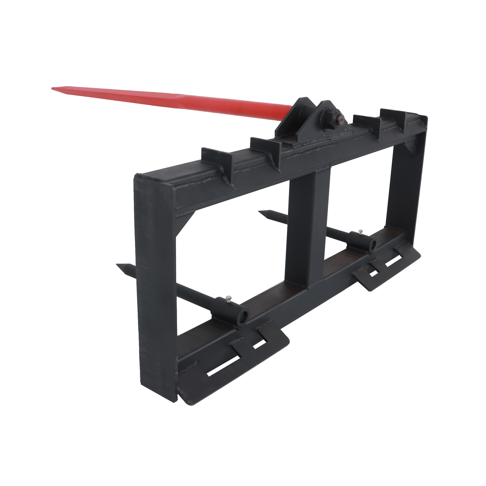 49" Tractor Hay Spear Sleeve Quick Attach Skid Steer Loader