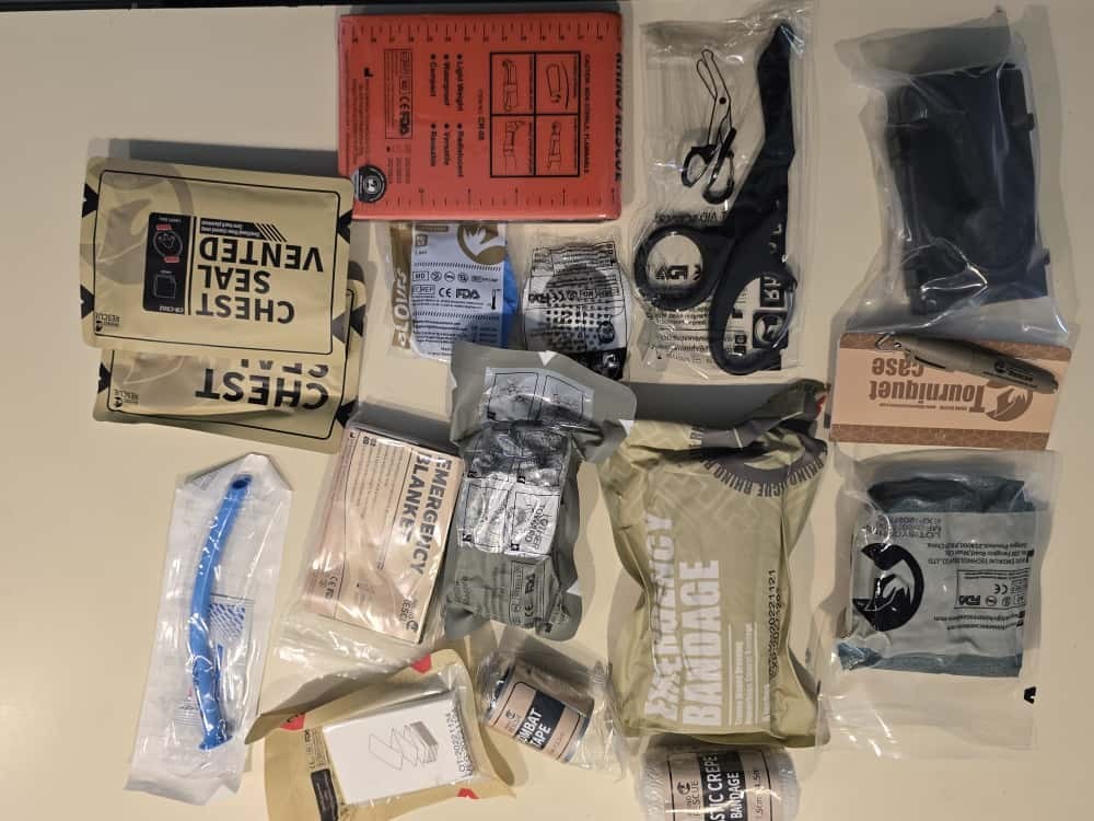 Rhino Rescue Trauma Kit / IFAK Refill Lot - NEW Sealed - Truck/Travel Kit