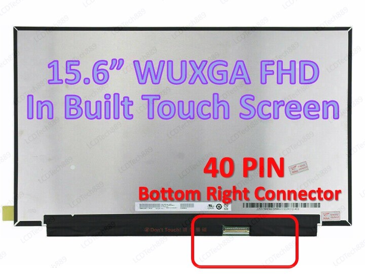 NV156FHM-T07 V8.1 V8.4 Lenovo 5D10W46422 5D11C74688 LCD Touch Screen 15.6'' FHD