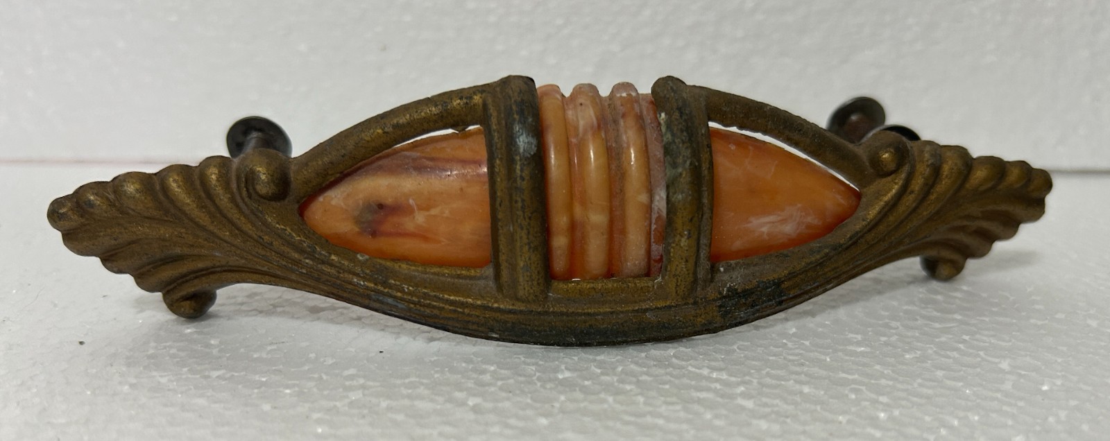 Vtg Art Deco Waterfall Style Dresser Drawer Pulls Handles Bakelite - 2 (M21)