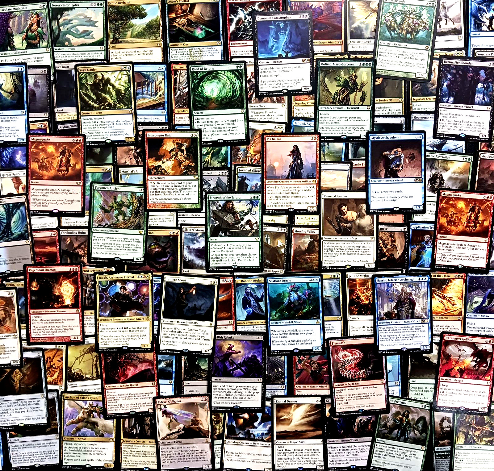 100 MTG Magic: The Gathering ALL RARES Collection Lot! Mint! RARES ONLY!
