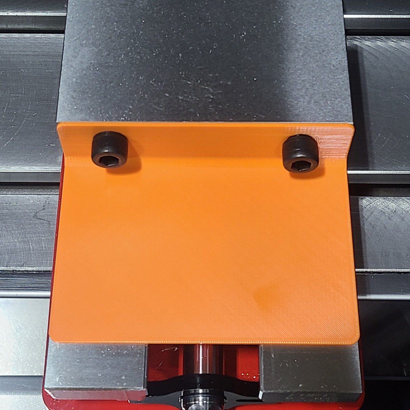 4" Compact Vise Chip Cover for 6" Kurt-Style Vises PETG, Custom Colors Available