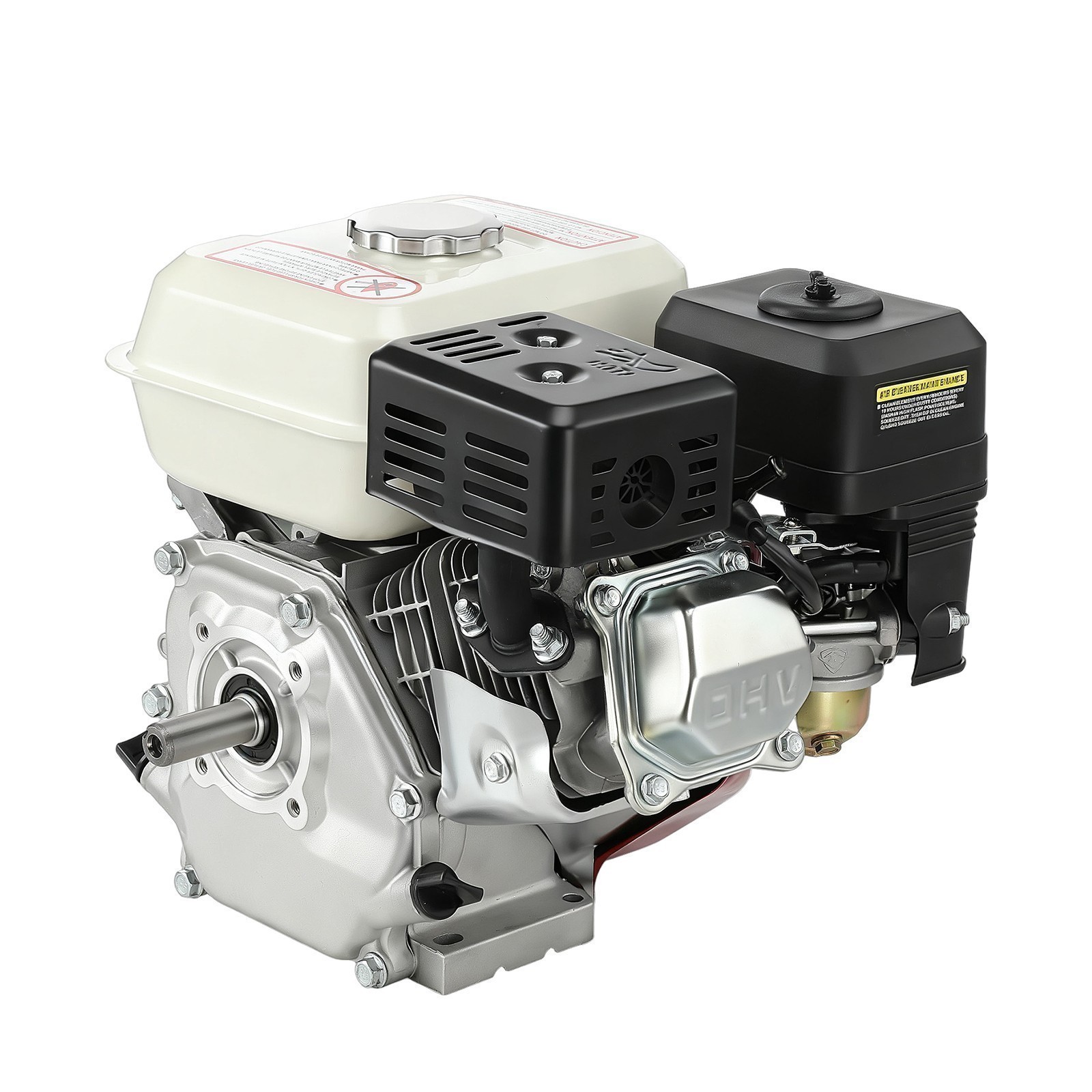 212cc 4-Stroke 7HP Manual Start Horizontal Engine For Go Kart Gas Engine Motor