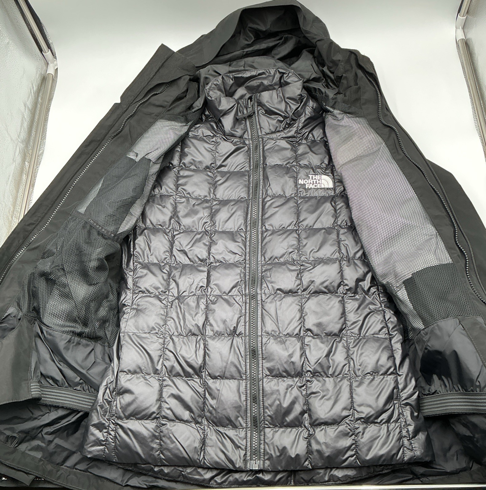 The North Face Women’s WP Plus THERMOBALL Snow Triclimate Jacket-Black-Size: S