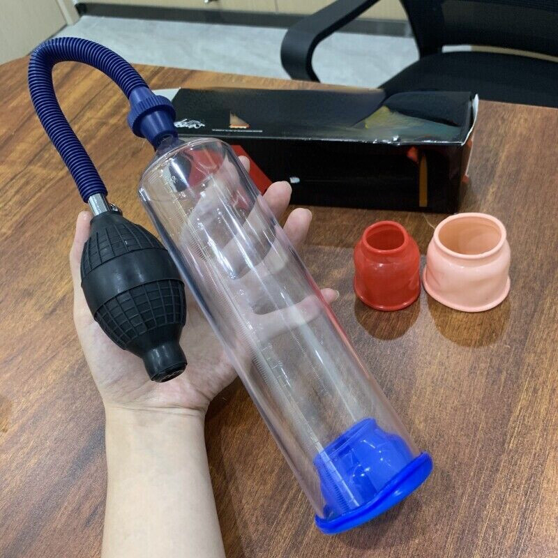 Vacuum Penis Pump for Male ED Enhancement Erectile Enlargement Penis Enlarger BG