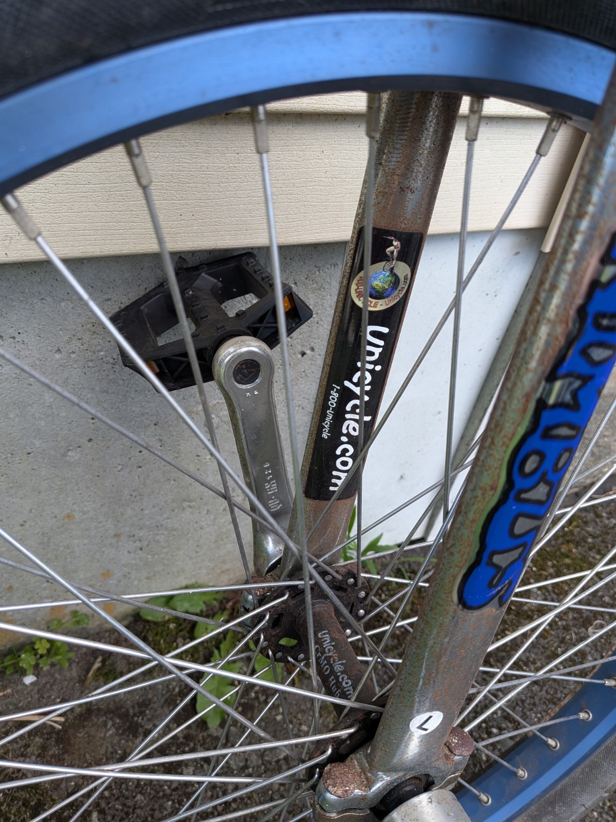 Vintage Nimbus Unicycle - Unicycle.com Mountain Uni Cycle