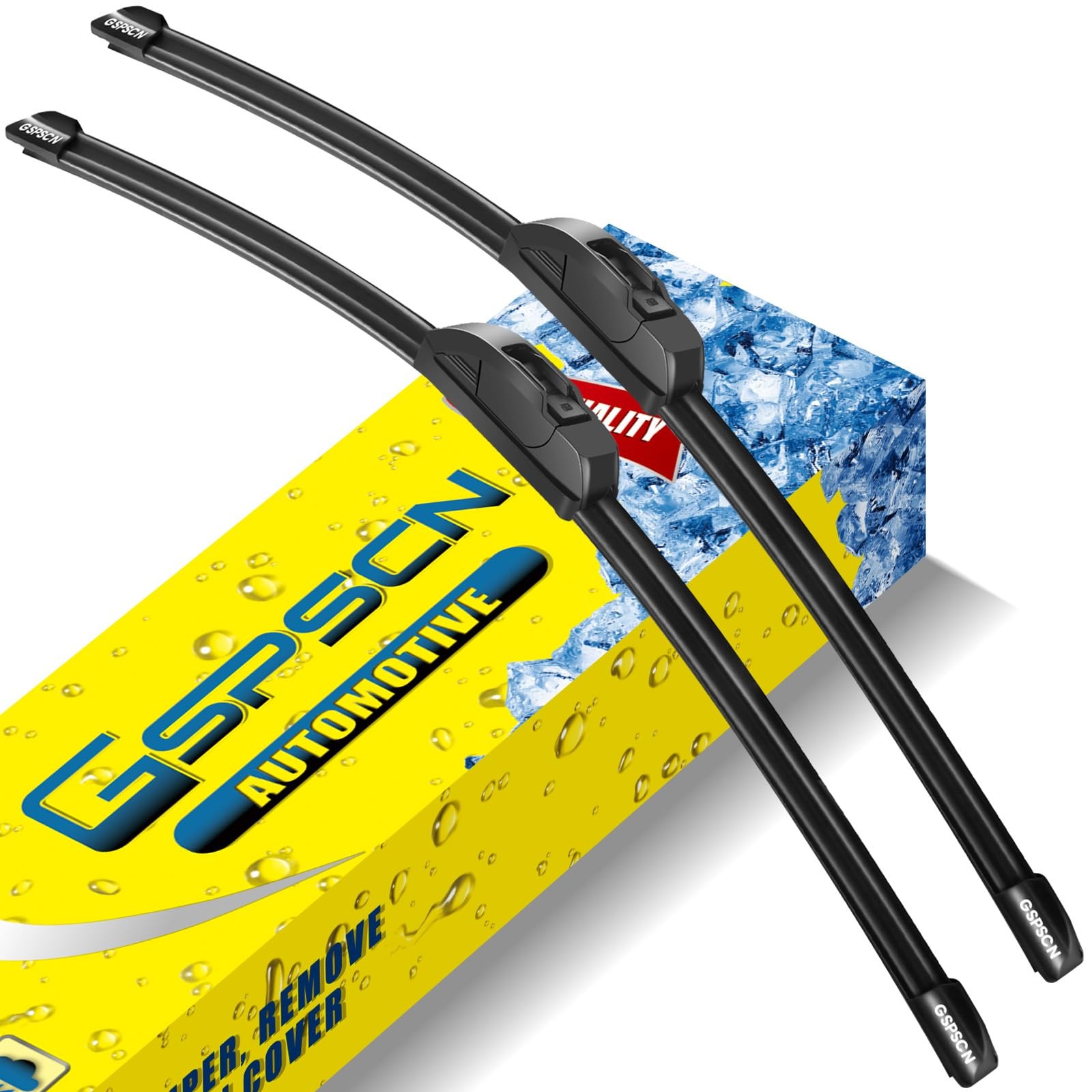 OEM QUALITY 24+18 Premium Original Replacement Windshield Wiper Blades,Quiet ...