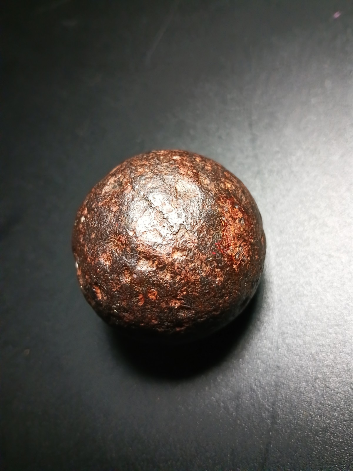 Original Civil War Artillery Cannonball Iron Relic Militaria