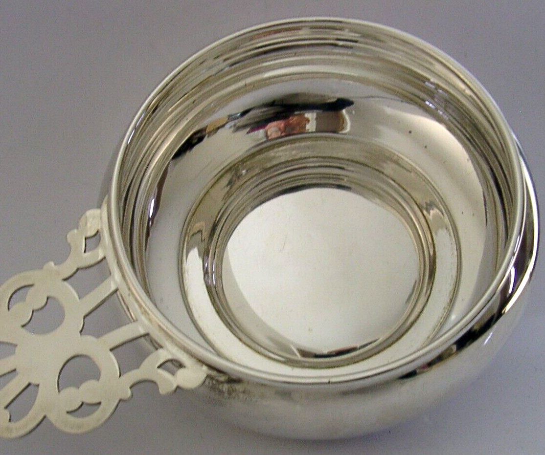 AMERICAN STERLING SILVER PORRINGER CUP BLEEDING BOWL 1927 ANTIQUE 126g GORHAM