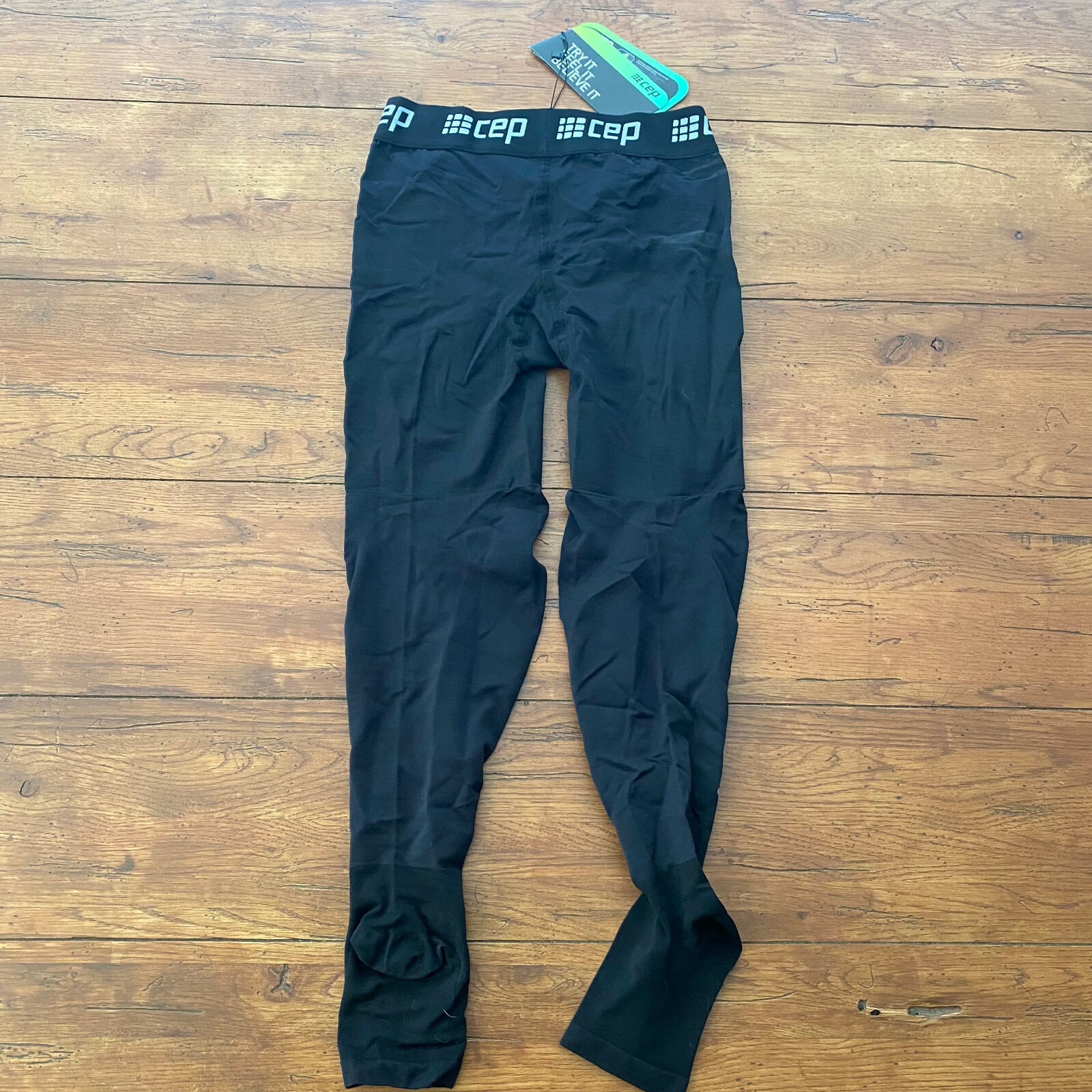 CEP Women’s Compression Tights Size 4 (L) Recovery Pro Running Black Large