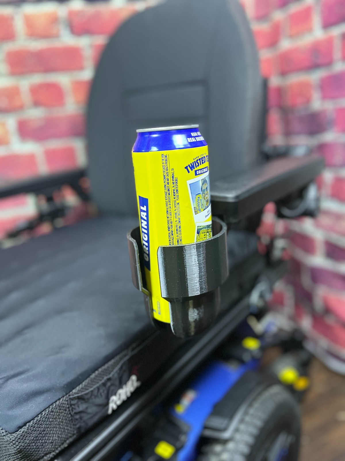 Cup Holder Made For Quantum Power Wheelchair