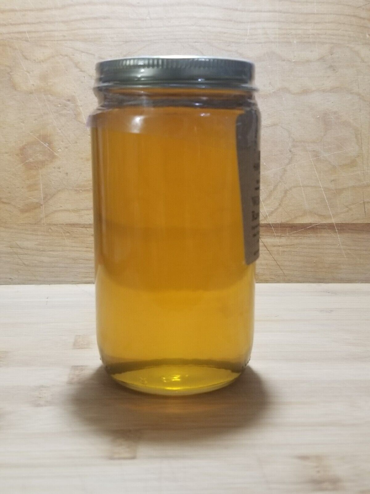 Raw Honey 1 lb (454g) - 100% Wildflower Local Organic Unfiltered GLASS JAR