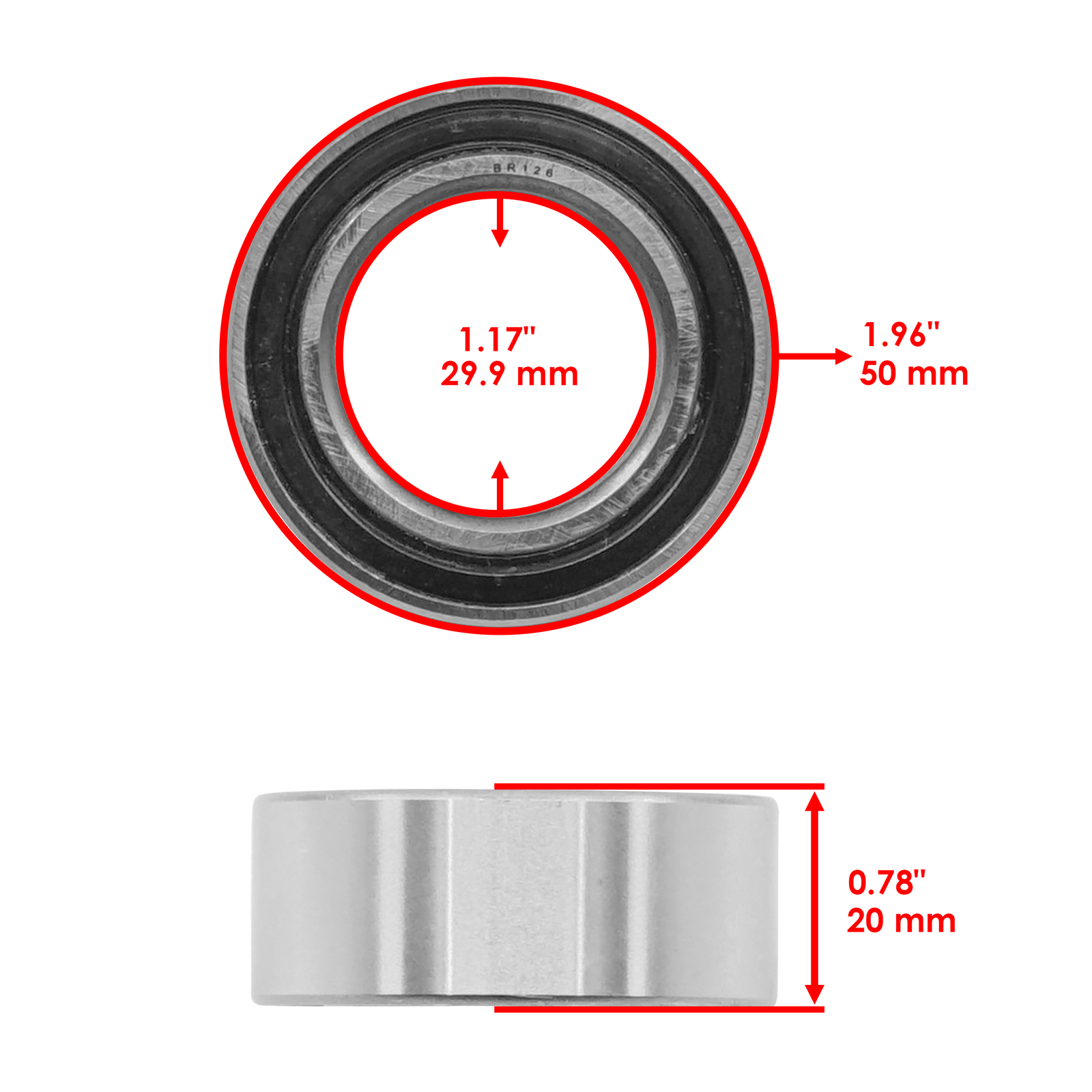 for Honda TRX300FW Fourtrax 300 4x4 88-2000 Front Right and Left CV Joint Axles