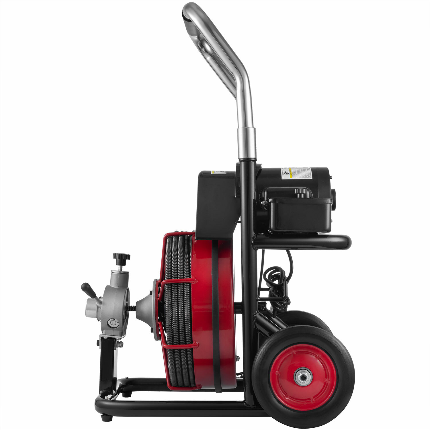 Commercial 100ft 1/2'' Sewer Snake Drain Auger Cleaner Cleaning Machine Plumbing