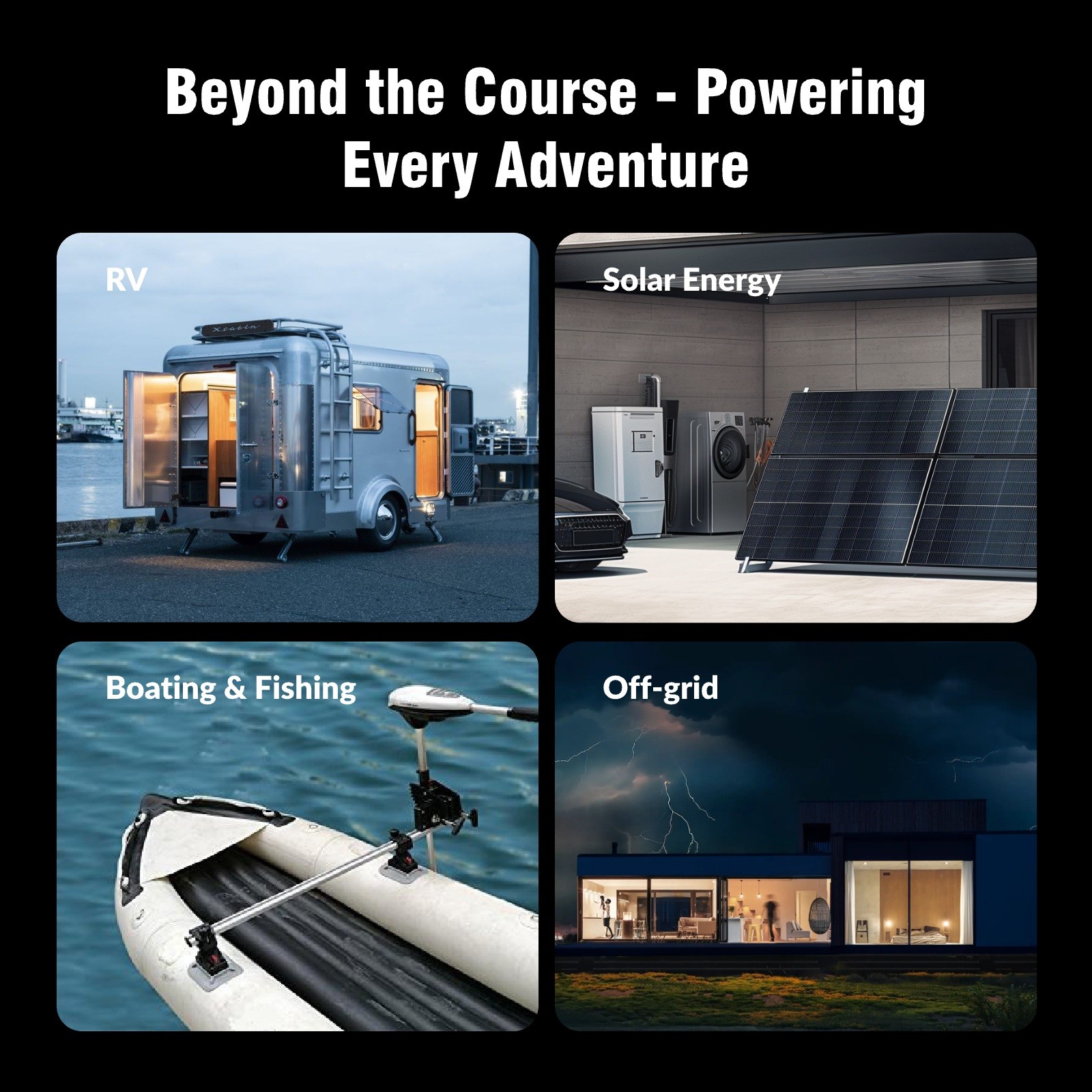 48V 100Ah LiFePO4 Lithium Battery 5120Wh Deep Cycle BMS For Golf Cart Solar RV