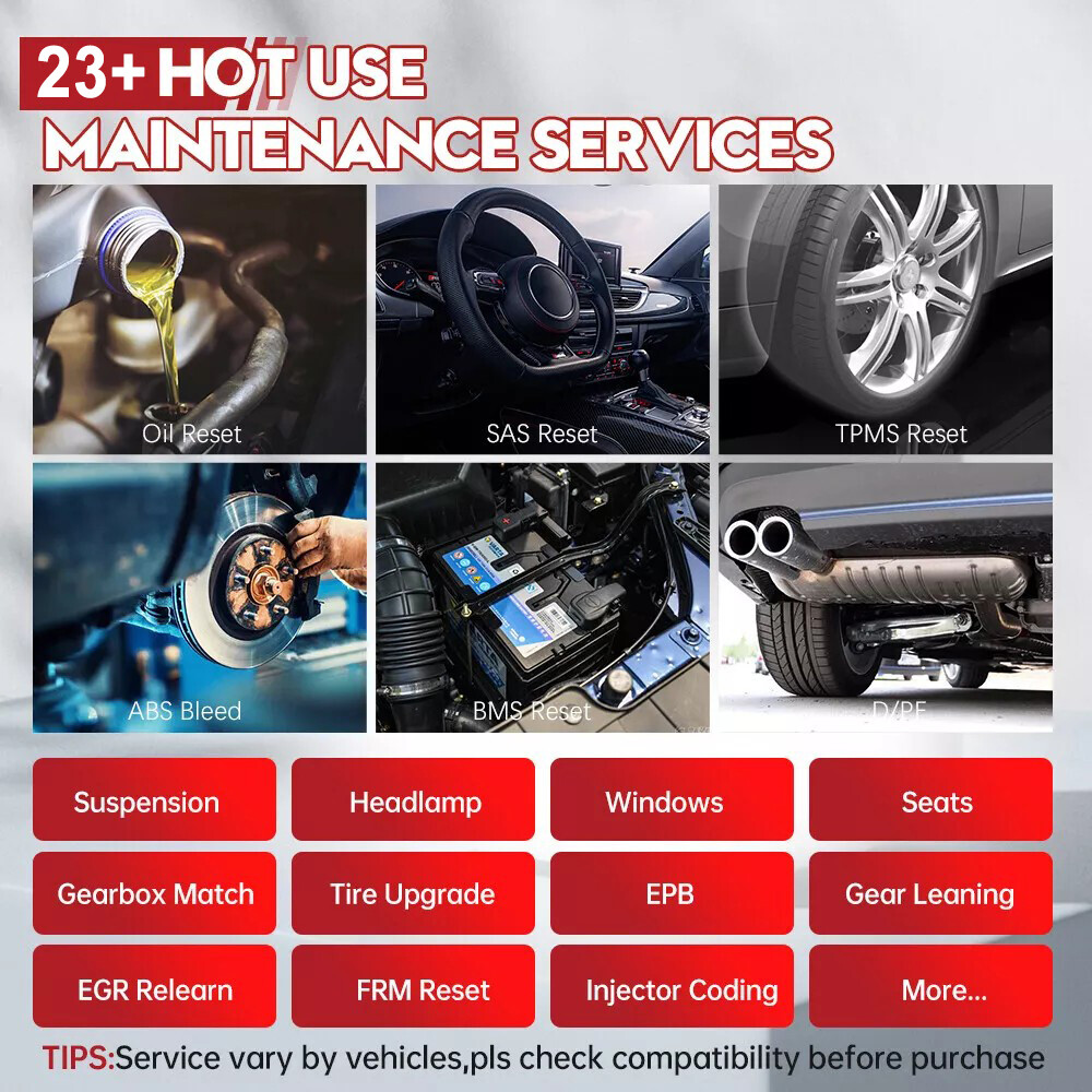 USED XTOOL A30M Bluetooth OBD2 Diagnostic Scanner Bi-Directional Code Reader