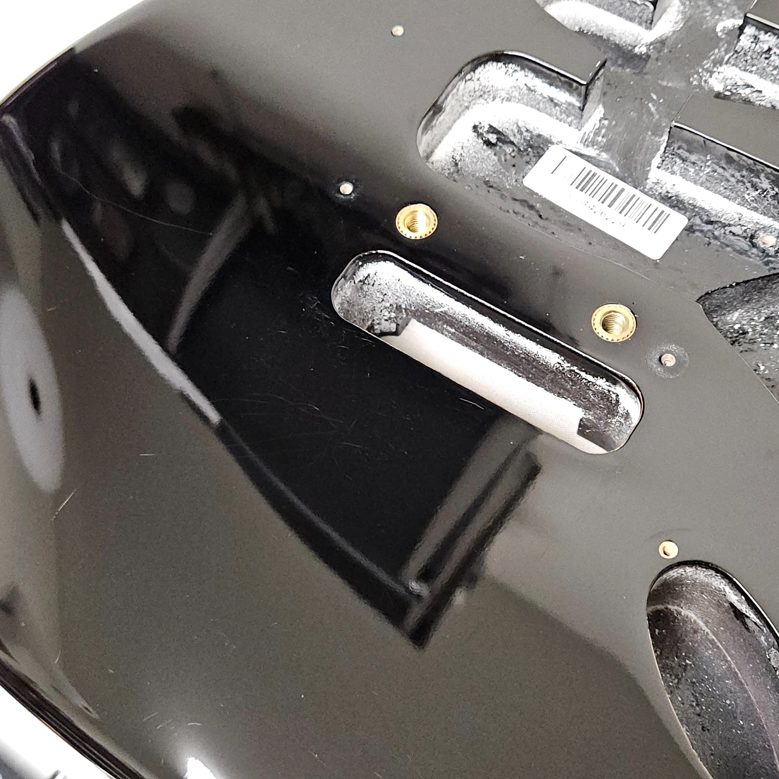 2016 Fender American Standard Strat Alder Body Gloss Black - USA Stratocaster