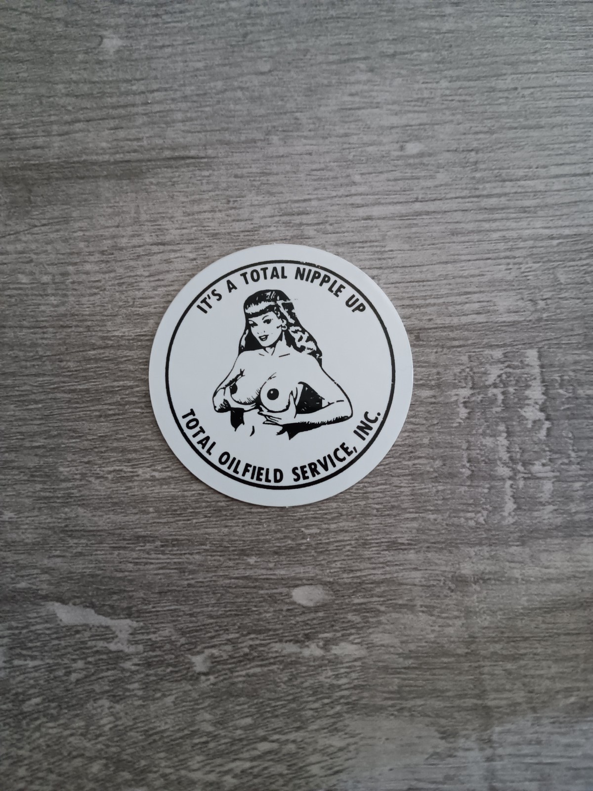 oilfield sticker Total Nipple Up service