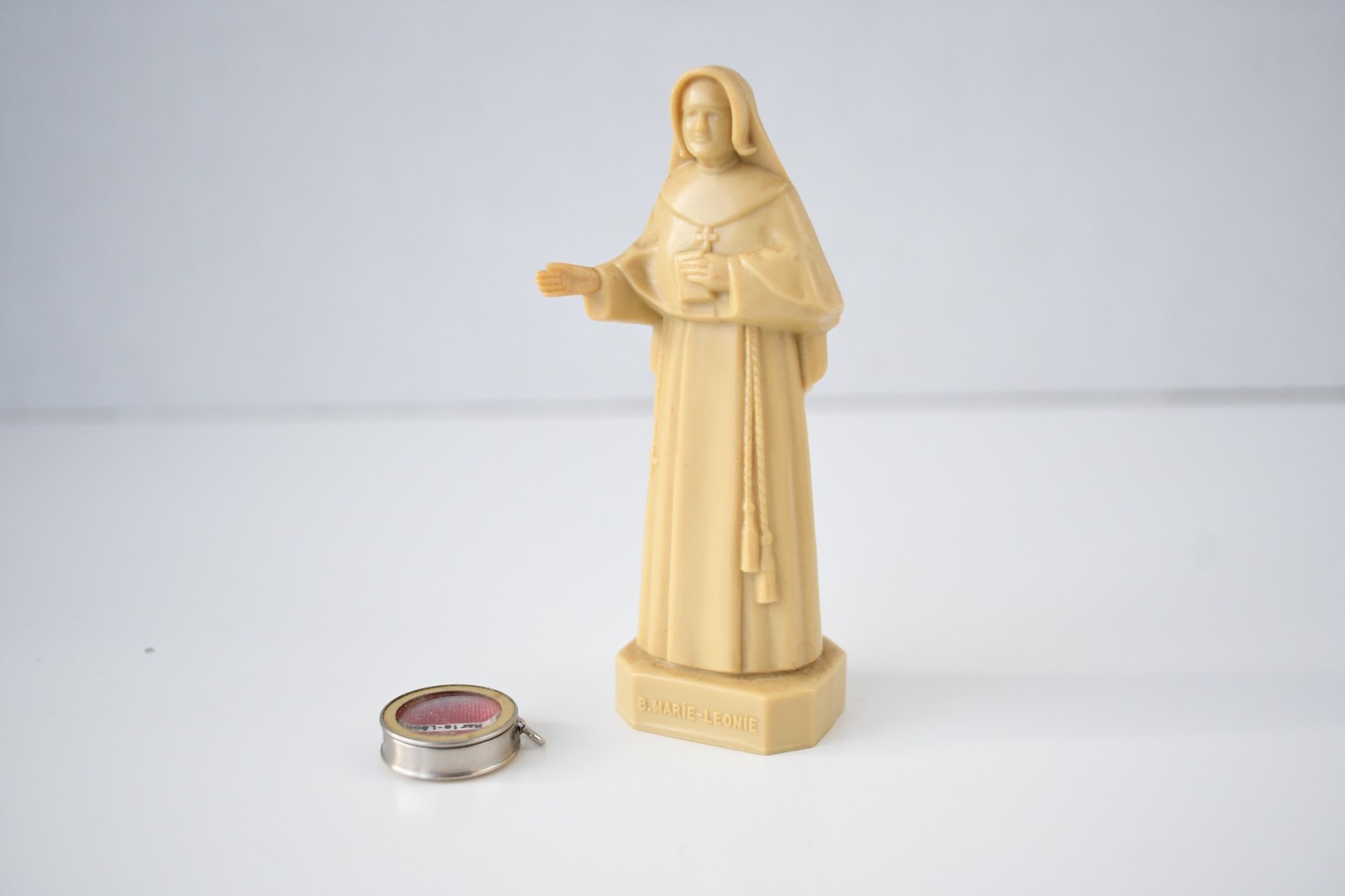 Antique Catholic Relic - Mother Marie-Leonie Paradis - 1840-1912 1st Class Seal