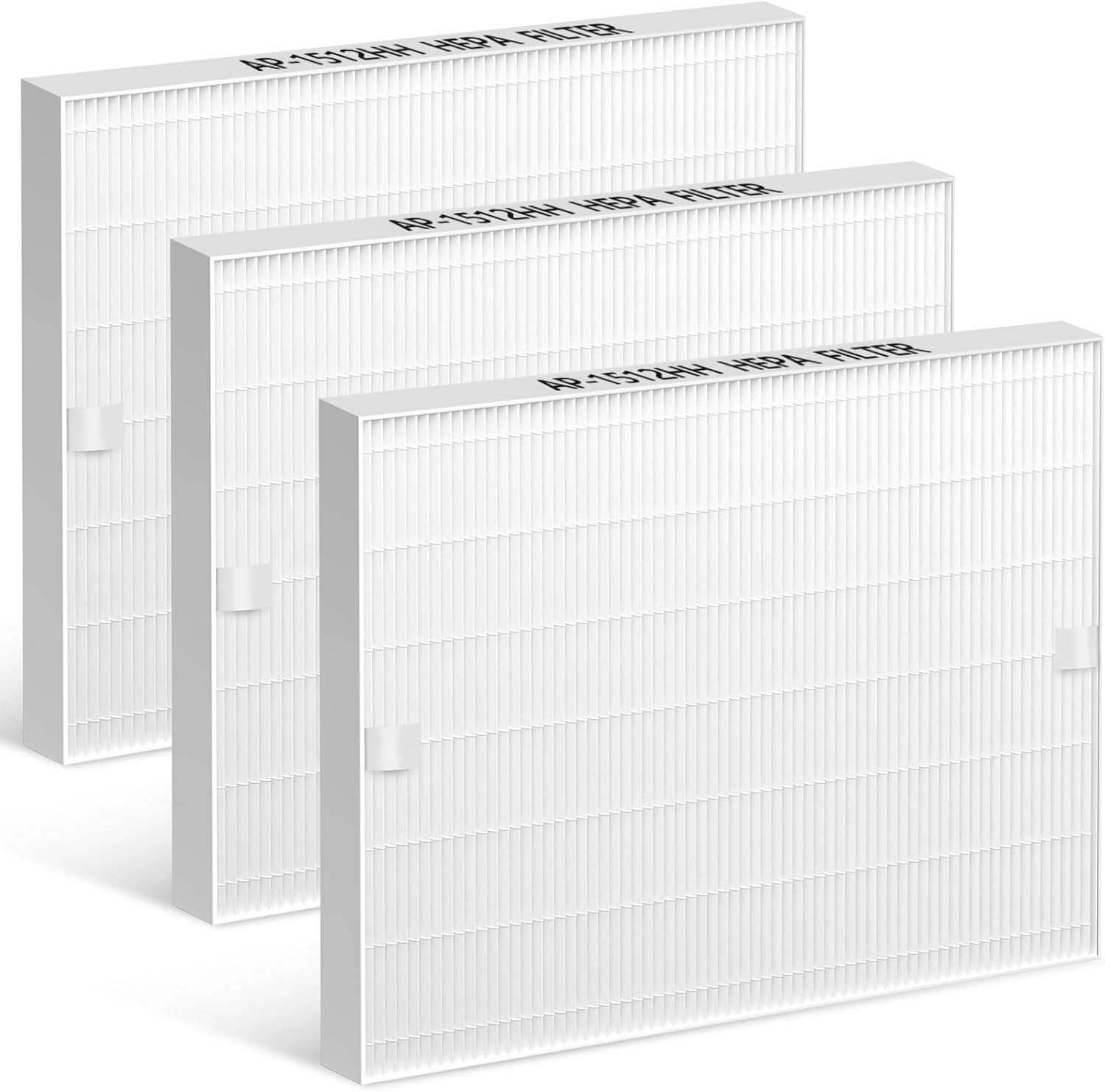 3 Pack AP-1512HH True HEPA Replacement Filter for Coway Airmega and Airmega 200M