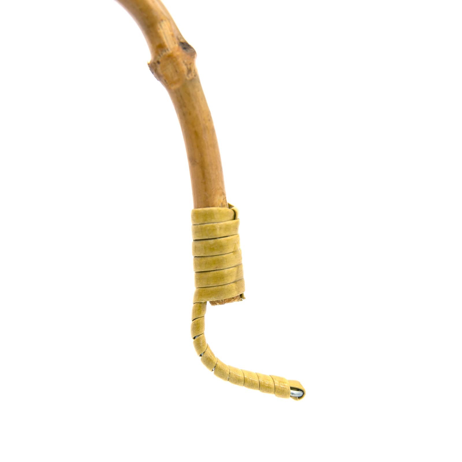 2 Pack Bamboo Teapot Handle Replacement Accessories for Ceramic & Yellow