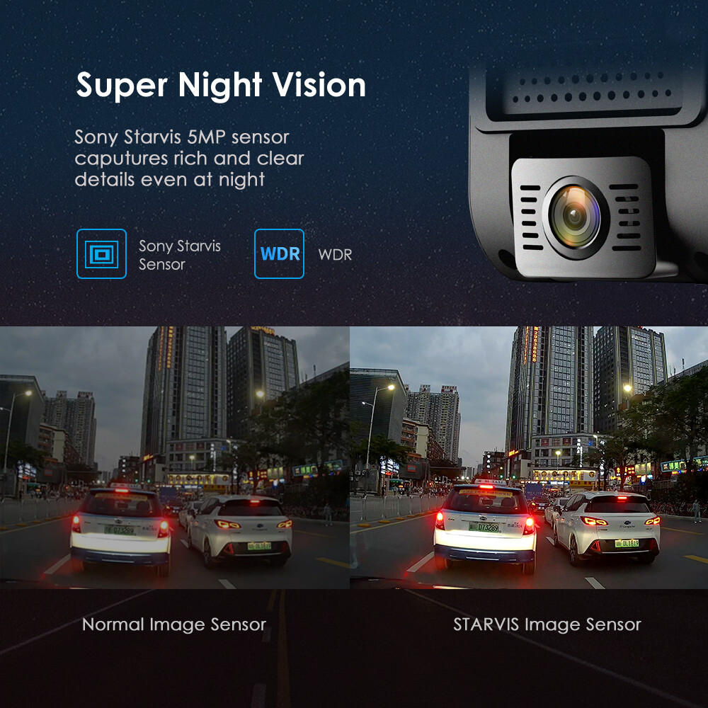 VIOFO A119 V3 Dash Cam 2K 2560x1600P Quad HD+ Car Dash Camera with GPS Logger