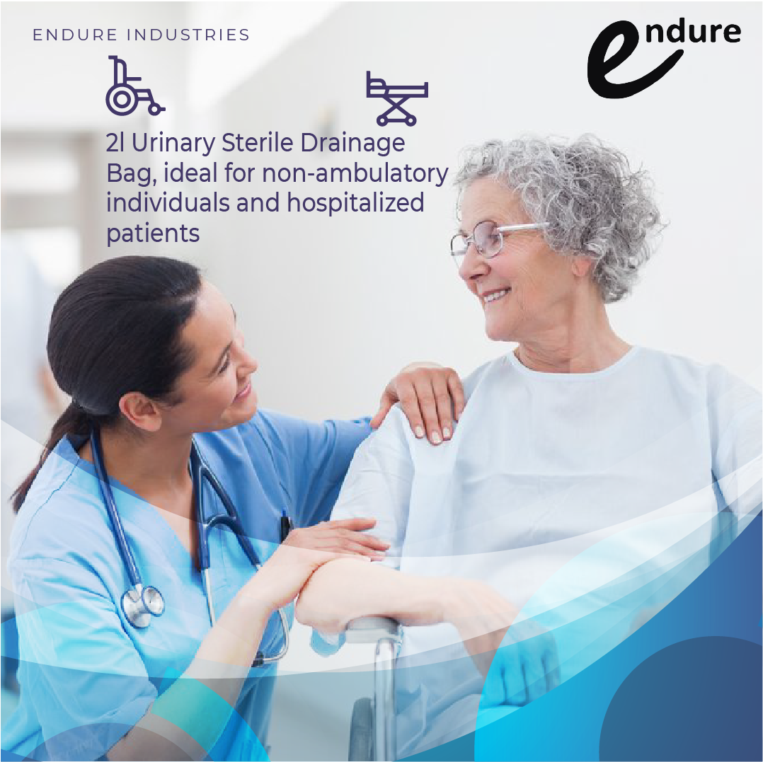 Adult Urine Bag, 2000 ml (Pack of 5)