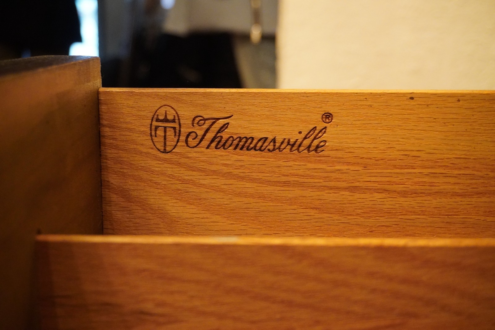 Thomasville Mahogany Breakfront