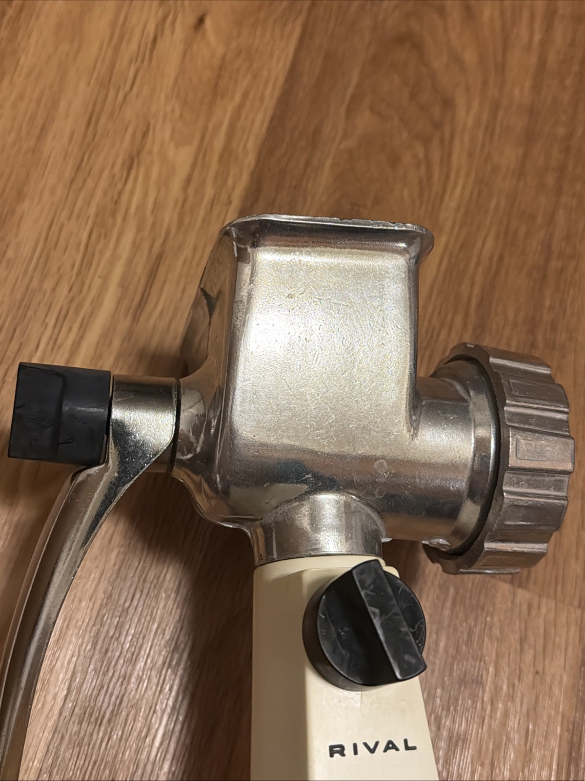 Vintage Portable Rival Grind-O-Mat Meat Grinder Food Chopper Model 303/1