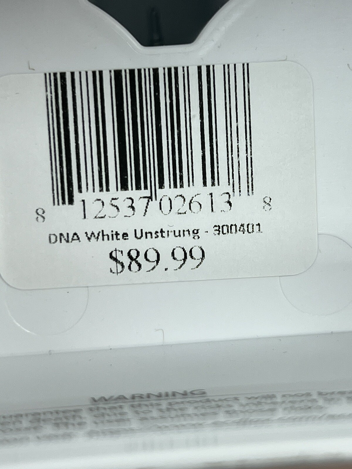 ECD DNA FLAXFORM Lacrosse UNSTRUNG **NEW**