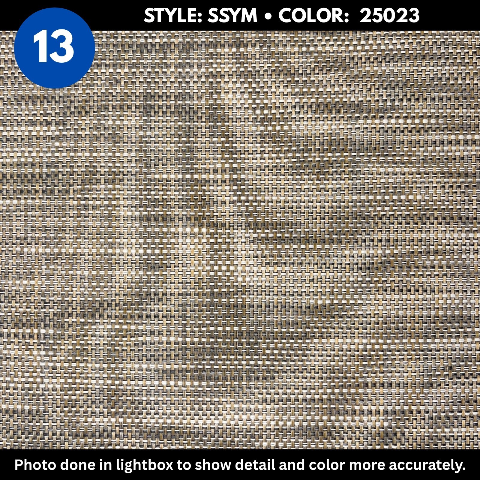 Woven Vinyl Flooring | Symmetry - Honeycomb | 8'6" Width | Choose Your Length
