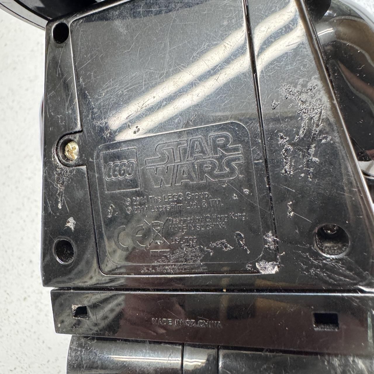 LEGO Star Wars Darth Vader LED Flashlight Figure Large 10" 2011 Lucasfilm Disney