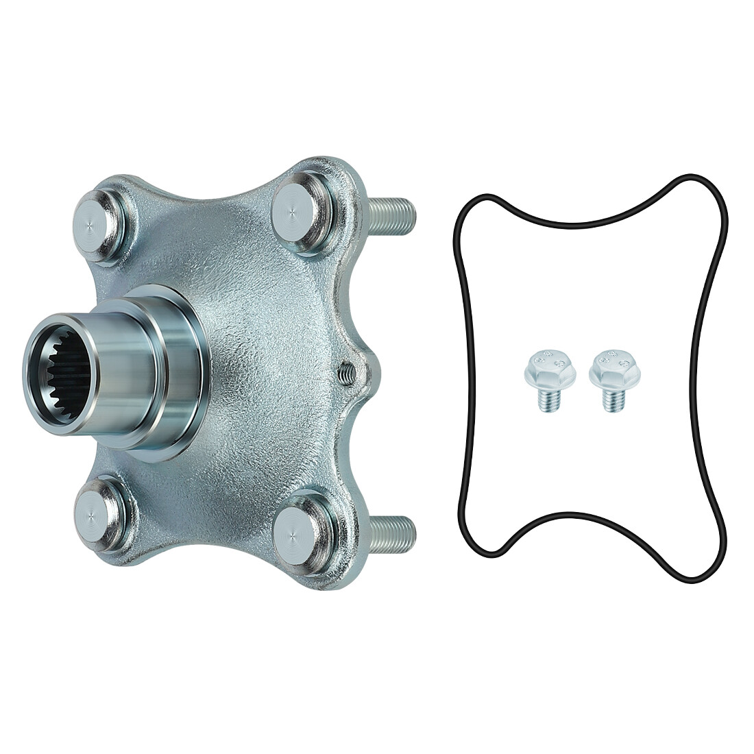 2PCS Front Wheel Hub Kit for Honda TRX350FE TRX350FM 4x4 Rancher 350 2000-2006