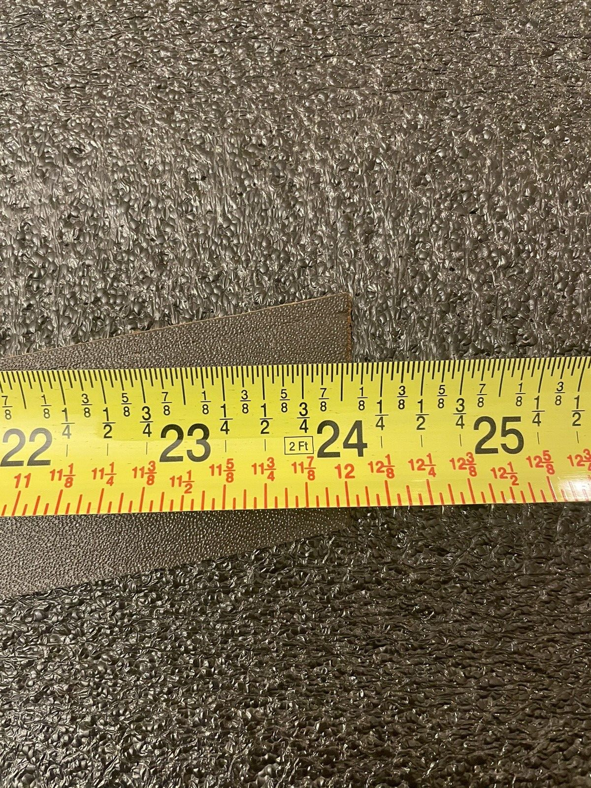 ORIGINAL WWII WW2 US-GERMAN VISOR CAP/HAT LEATHER SWEATBAND FOR PARTS OR REPAIR