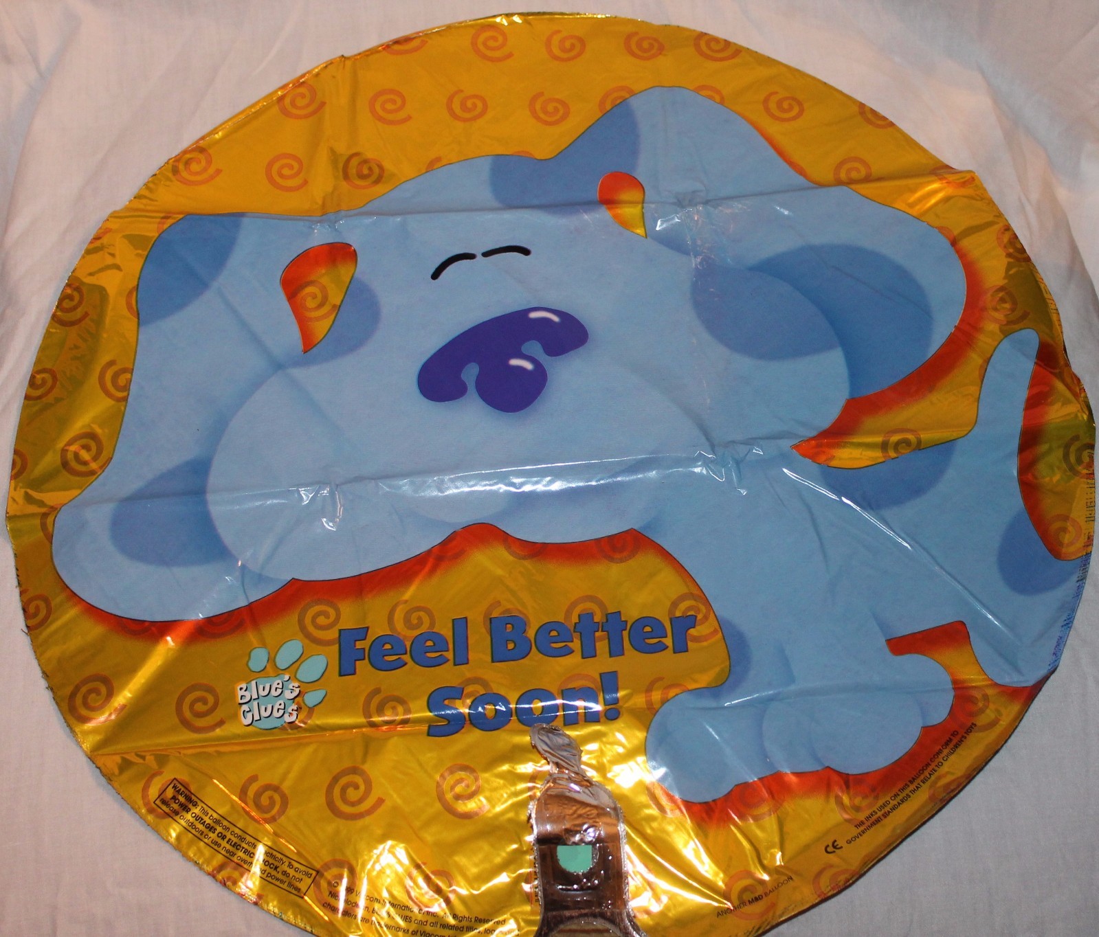 BLUES CLUES 18" MYLAR BALLOON FEEL BETTER SOON PARTY SUPPLIES