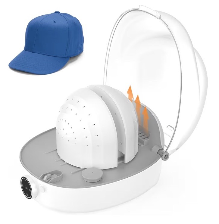 Hat Shaper & Cap Cleaner – Steam, Iron & Dry for Baseball Caps & Bucket Hats
