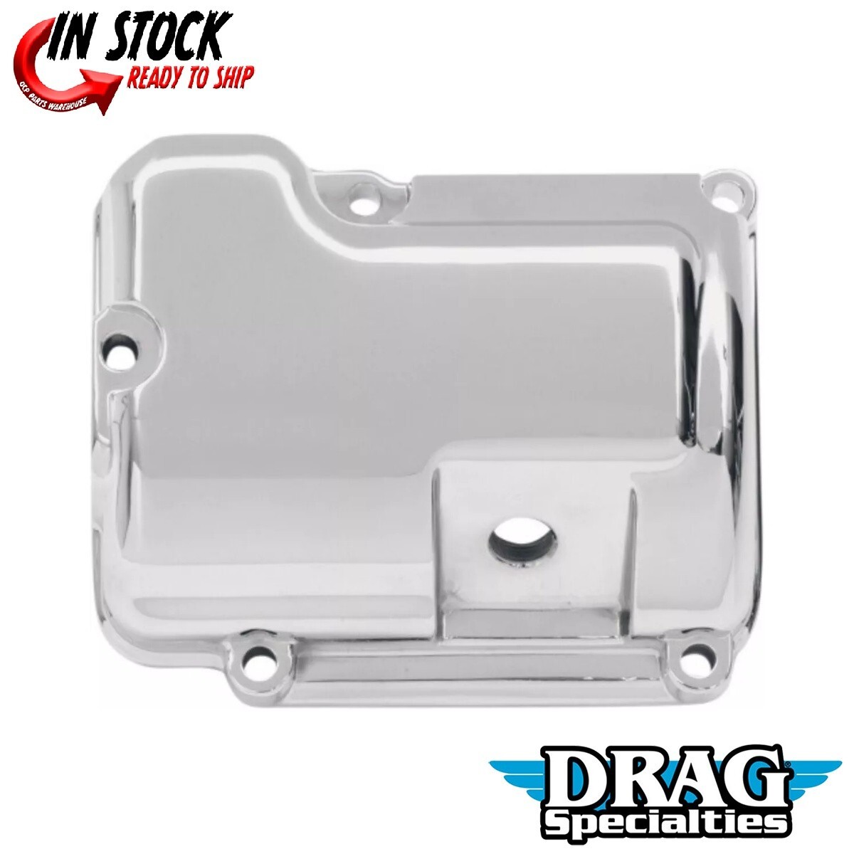 Drag Specialites 1105-0018 Chrome Transmission Top Cover Harley Touring