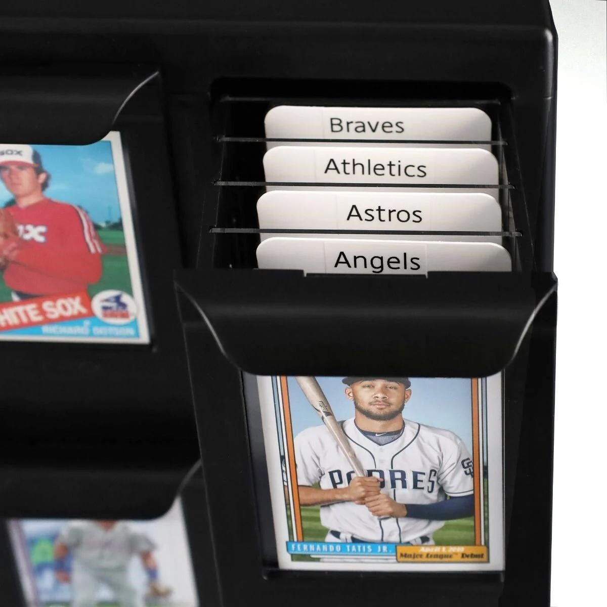 BCW Card Box Bin 6 Drawers Hold 1000+ Gaming / 700 Sports Cards Plastic Connect