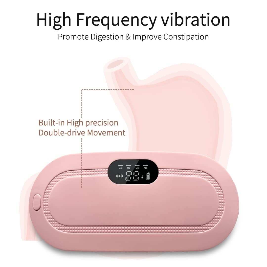 Portable Cordless Heating Pad for Menstrual Cramps,Pain for Stomach,Back & Belly