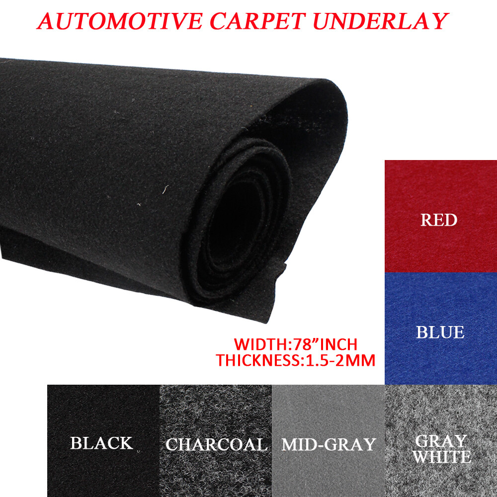 Automotive Trim Carpet Flooring Trunk Liner Upholstery Durable Un-Backed Lot