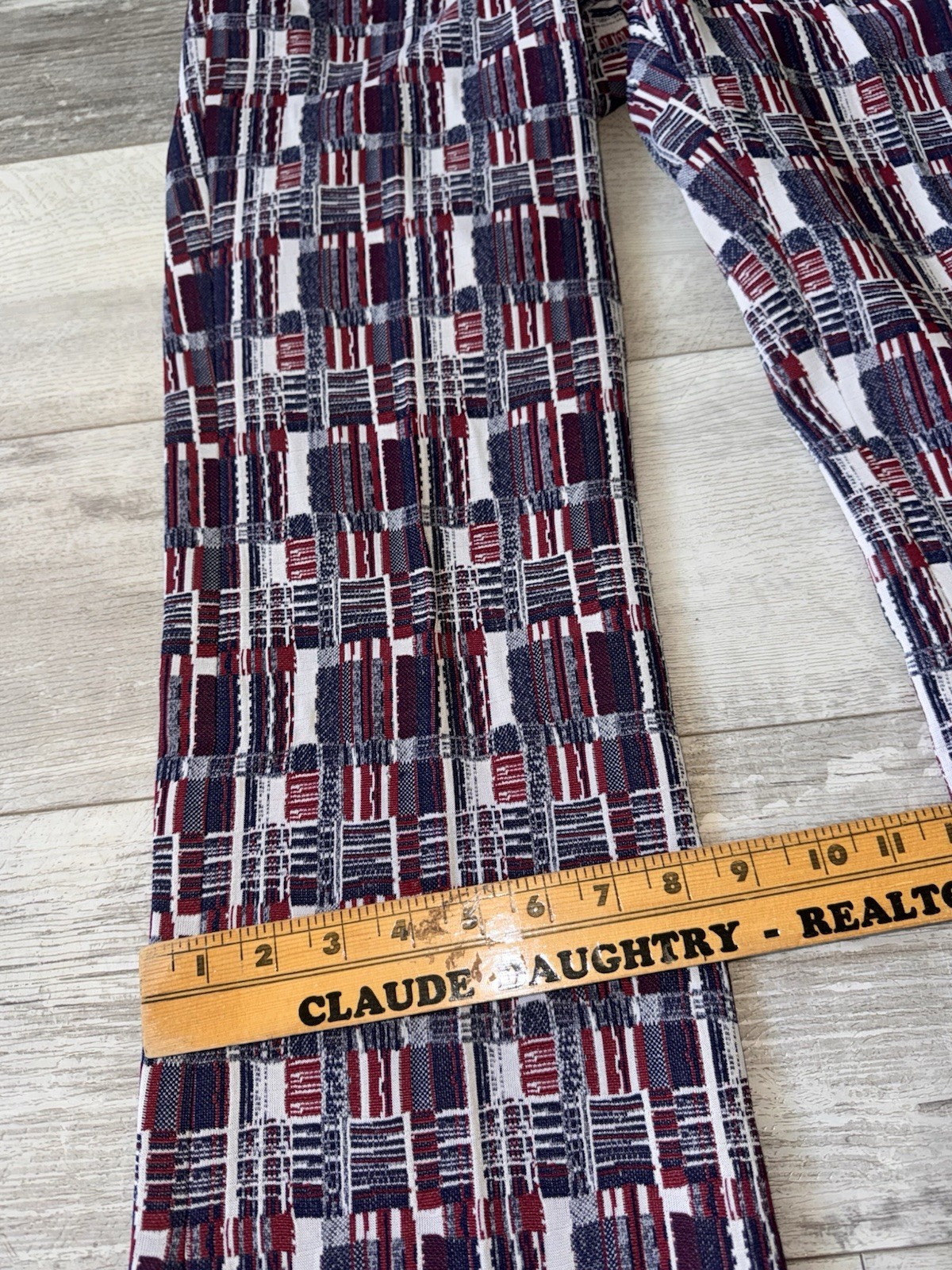 Vintage Esquire Sportswear Pants Mens Leisure Hippy Disco 60s 70s Sz 28x29 USA