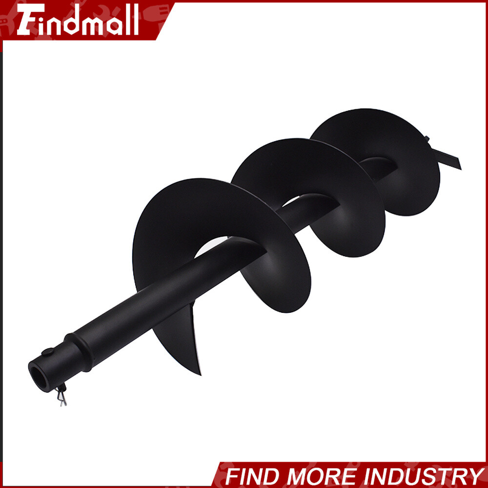 Findmall 8 Inch Earth Auger Drill Bit for Gas Powered Digger