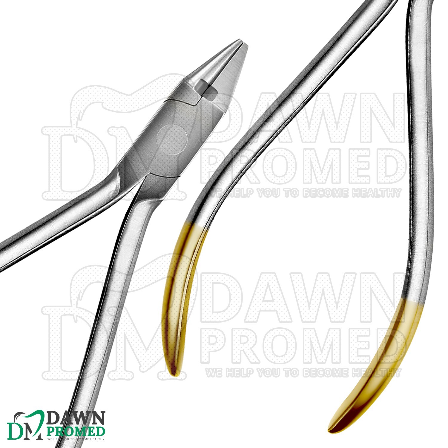 TC Bird Beak Plier With Cutter 5.5″ Orthodontic Dental Instrument German Grade