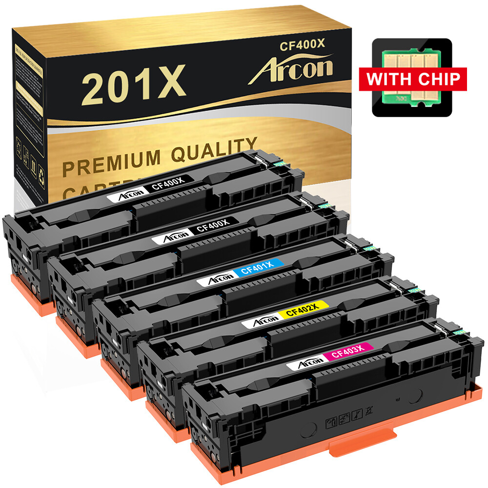 Toner for HP 201X CF400X 201A Color Laserjet Pro MFP M277dw M277c6 M252n M252dw
