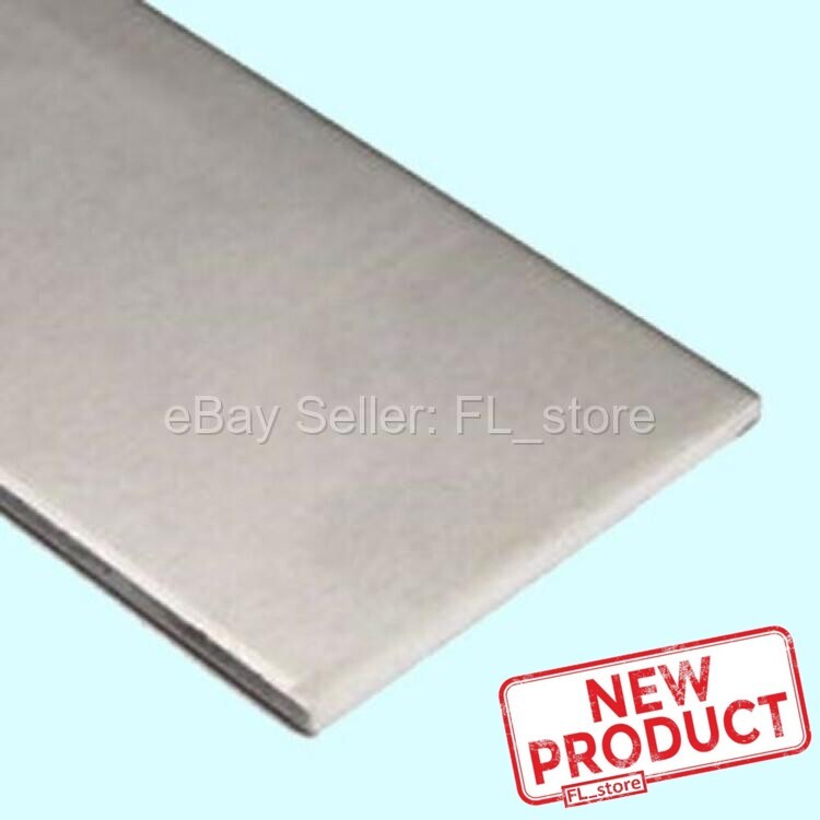 Aluminum Bar Flat Stock 1/4" x 1-1/2" x 6 Feet Long Unpolished Finish Alloy NEW