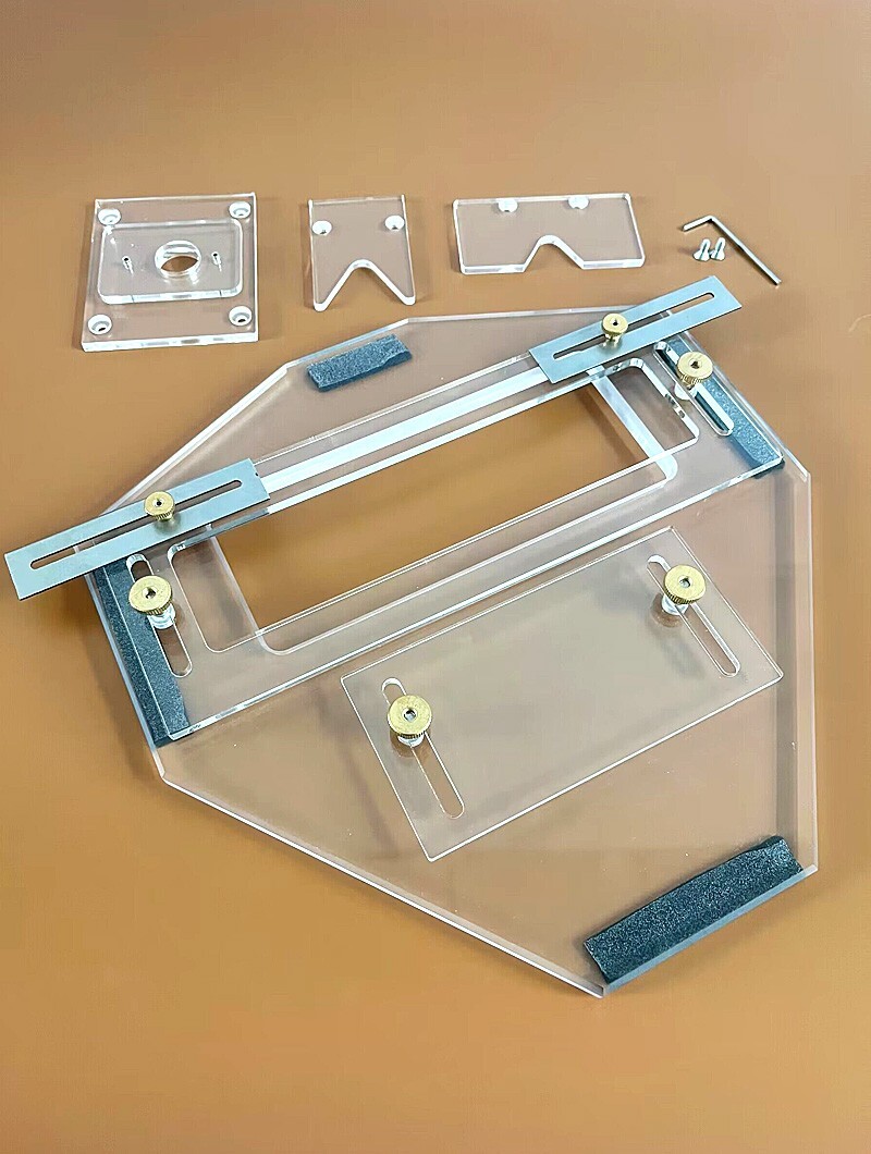 Saddle Routing Jig / Luthier Tool