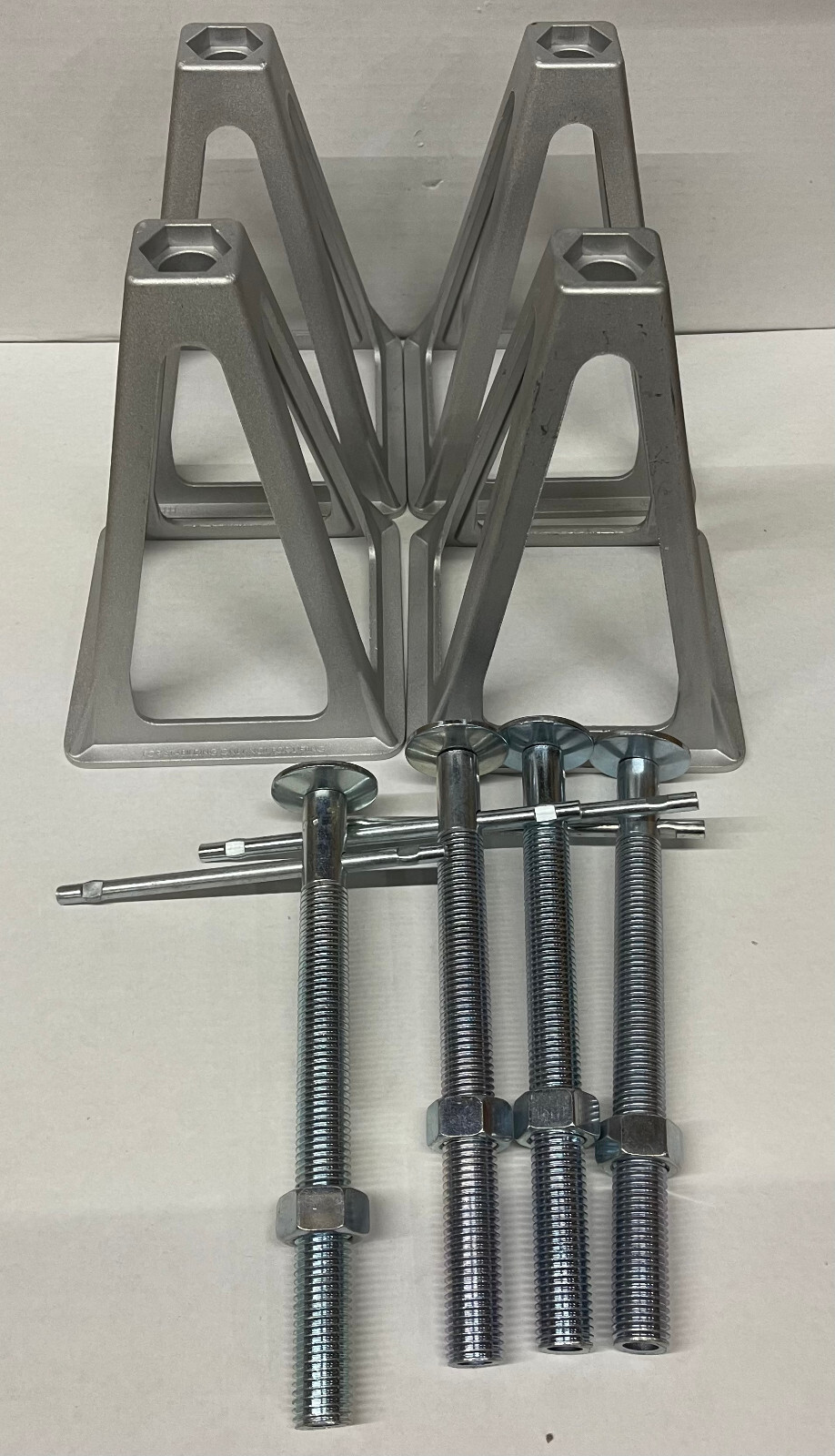 Aluminum RV Stack Jack Stand Camper Trailer Lift Support - 4 Pack
