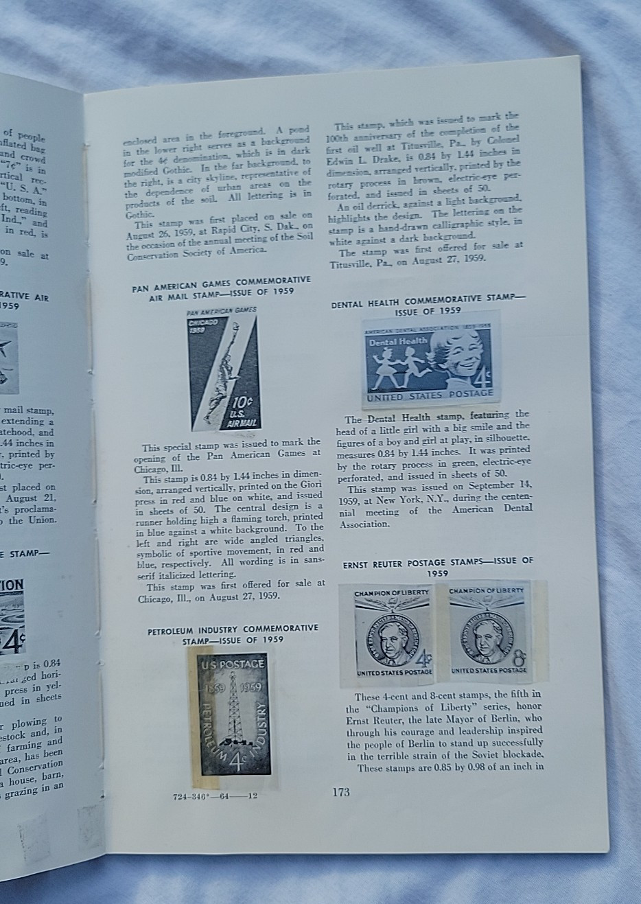 Postage Stamps of the United States 1847-1963 Post Office Dept Postmaster *READ*