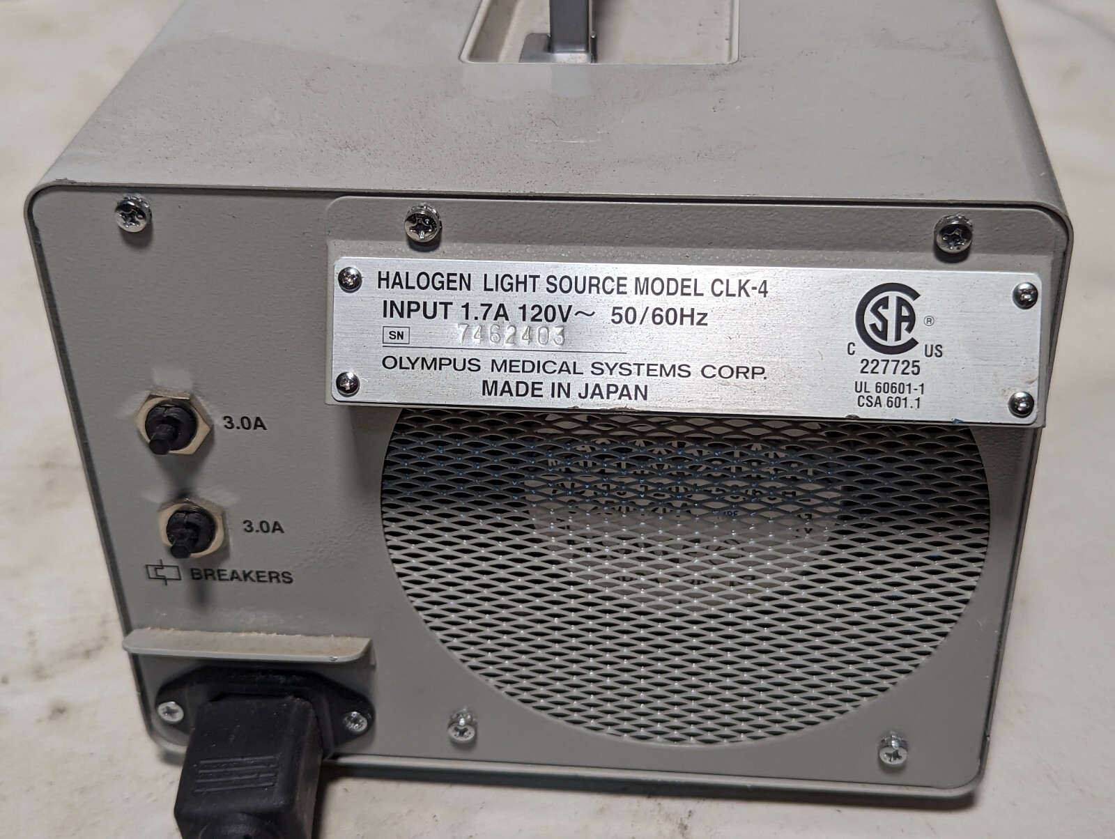 Olympus CLK-4 Halogen Light Source