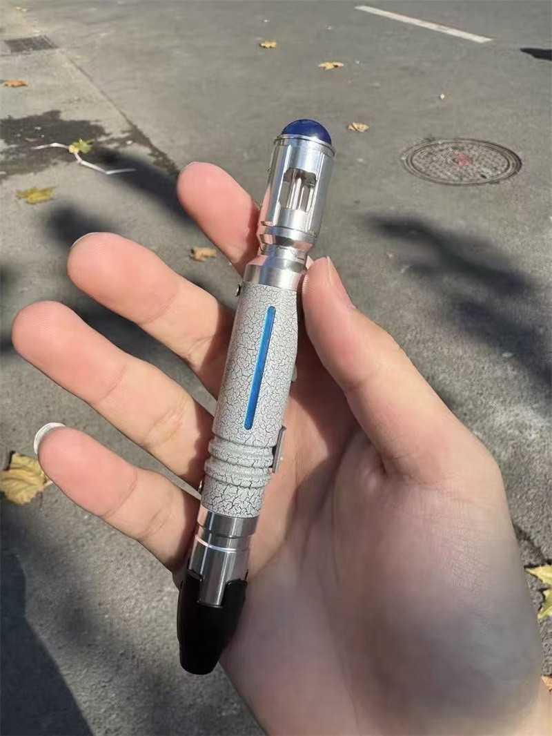 Doctor Who 10th Metal Sonic Screwdriver NAWYA Replica LED Hanheld Cosplay Props